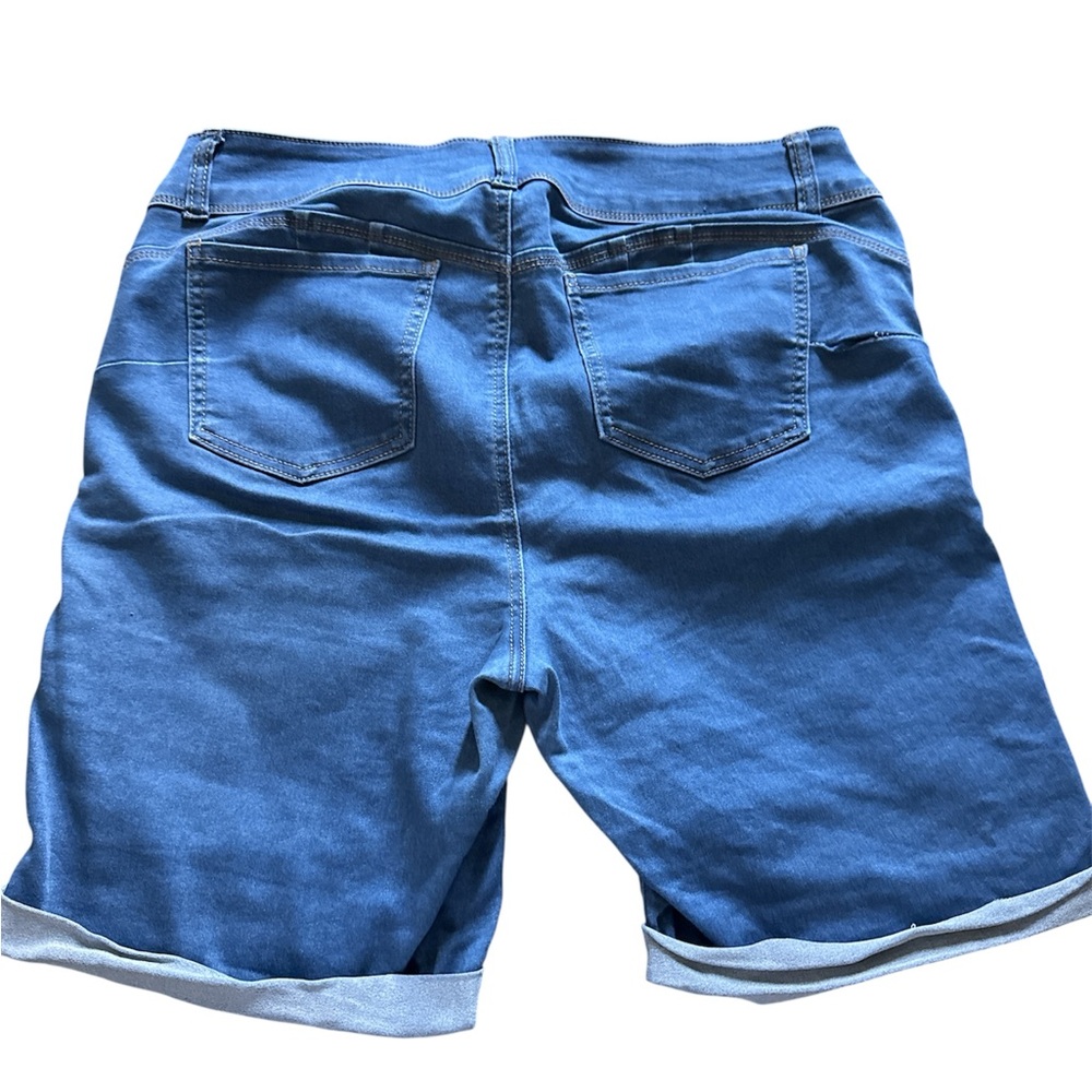 Wax Jean Classic Blue Women's Bermudas - Picture 2 of 3